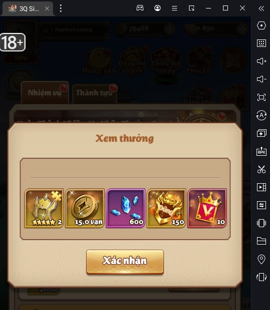 『HƯỚNG DẪN』3Q Siêu Lầy: Hướng Dẫn Cách Chơi Giai Đoạn Đầu Game