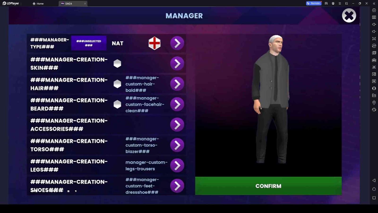 Choose a Manager