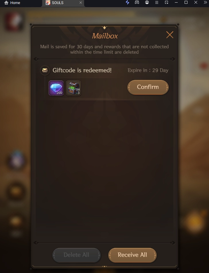 SOULS (Global) แจก Giftcode SOULS2023 (6 โค้ด) ไอเทมเพียบ!! อัปเดตเรื่อยๆ พร้อมวิธีกรอกบน LDPlayer9