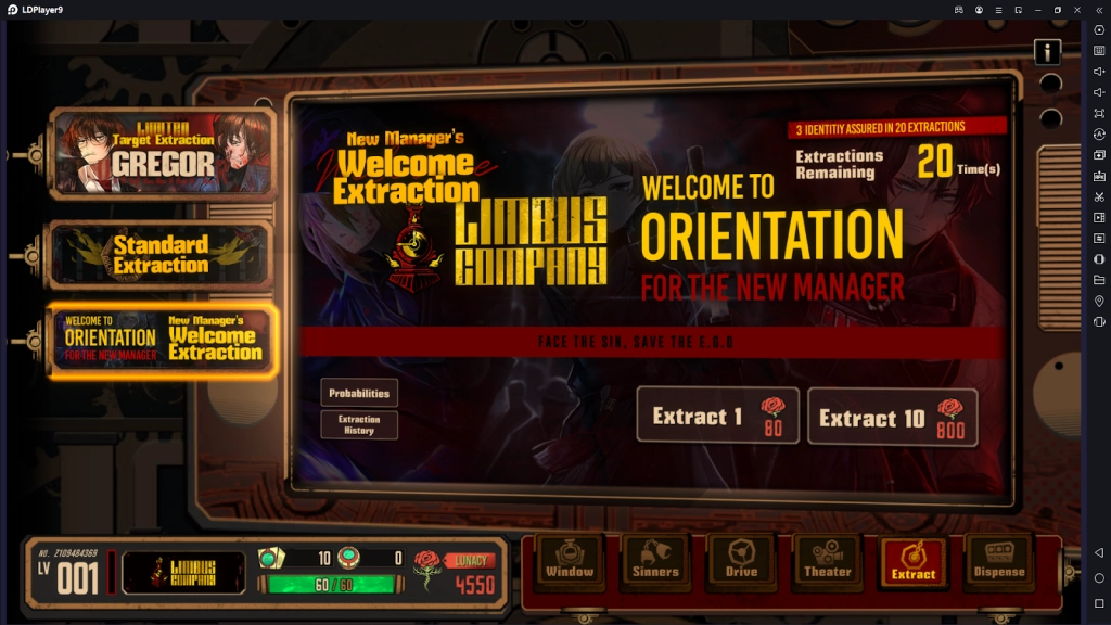 『HƯỚNG DẪN』Reroll LIMBUS COMPANY nhiều tài khoản nhanh nhất trên LDPLayer