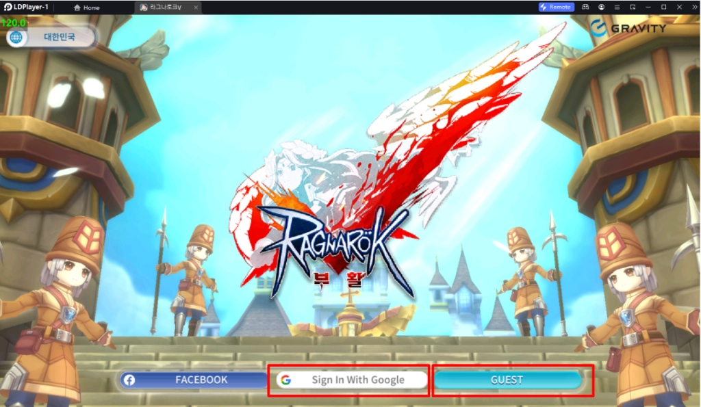 สอนดาวน์โหลด Ragnarok V: Returns (Global) แบบ CBT เล่นบน LDPLayer9 เล่นได้แน่นอน 120 FPS