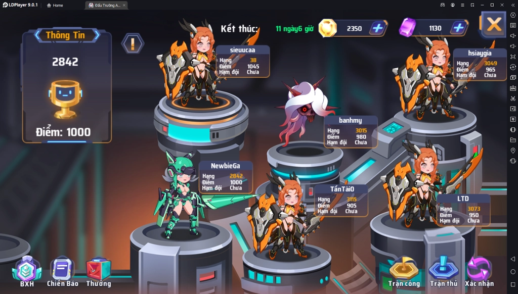 『HƯỚNG DẪN』Đấu Trường ATOM: Hướng Dẫn Tân Thủ Giai Đoạn Đầu