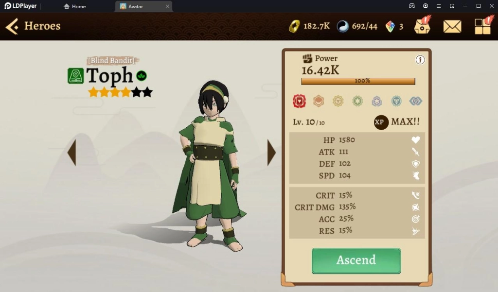 รีวิวเกม Avatar Generations (Global) แนะนำตัวที่ควรหา & เทคนิค Reroll หาตัวละครเร็วขึ้น 4 เท่า บน LDPlayer9