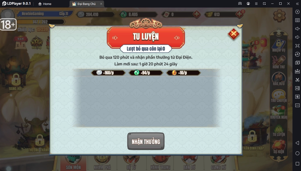 『HƯỚNG DẪN』Đại Bang Chủ: Hướng Dẫn Tân Thủ Chơi Chuẩn Đầu Game