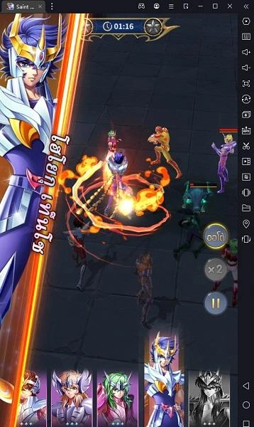 Saint Seiya : Legend of Justice เกมเอาใจสาวกเซนต์เซย์ย่า ในแนวจัดทีม Idle RPG