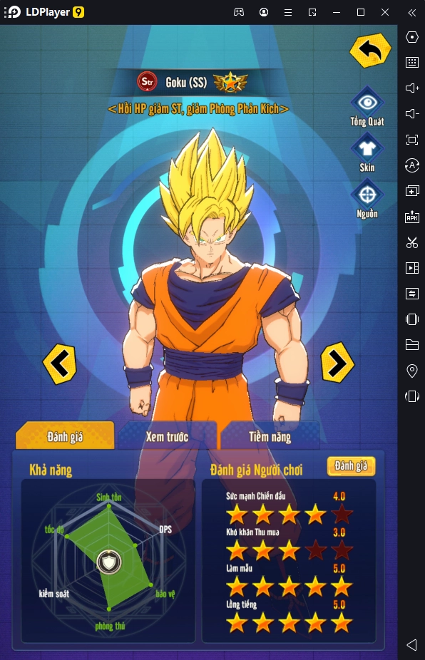 『HƯỚNG DẪN』Siêu Chiến Binh - Top Nhân Vật Quốc Dân (Str - Ki - Ski)&nbsp; & cách tải game trên PC