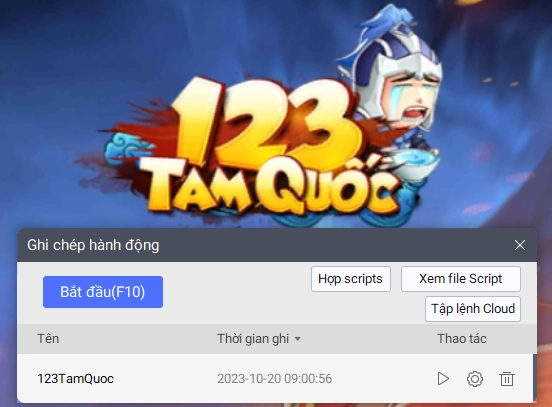 Hướng dẫn Reroll 123 Tam Quốc tự động nhiều tài khoản và bộ Giftcode tân thủ siêu khủng