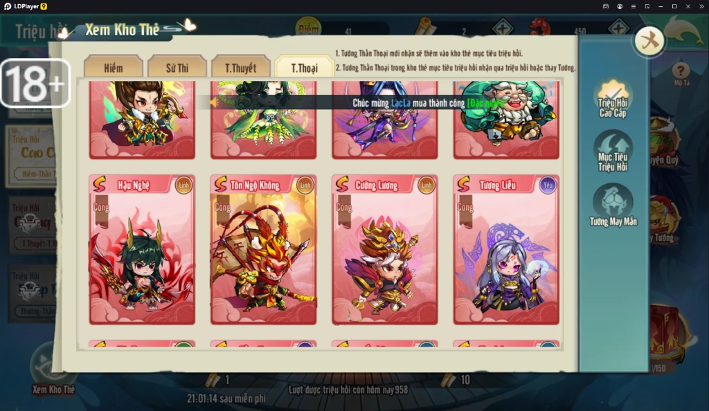 『HƯỚNG DẪN』Lục Giới Phong Thần: Hướng Dẫn Tân Thủ Chơi Chuẩn