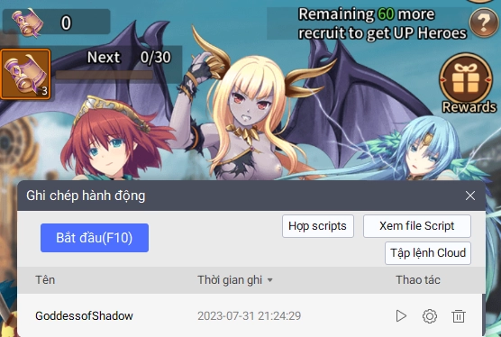 『HƯỚNG DẪN』Reroll GODDESS of SHADOW nhiều tài khoản chuẩn và nhanh nhất