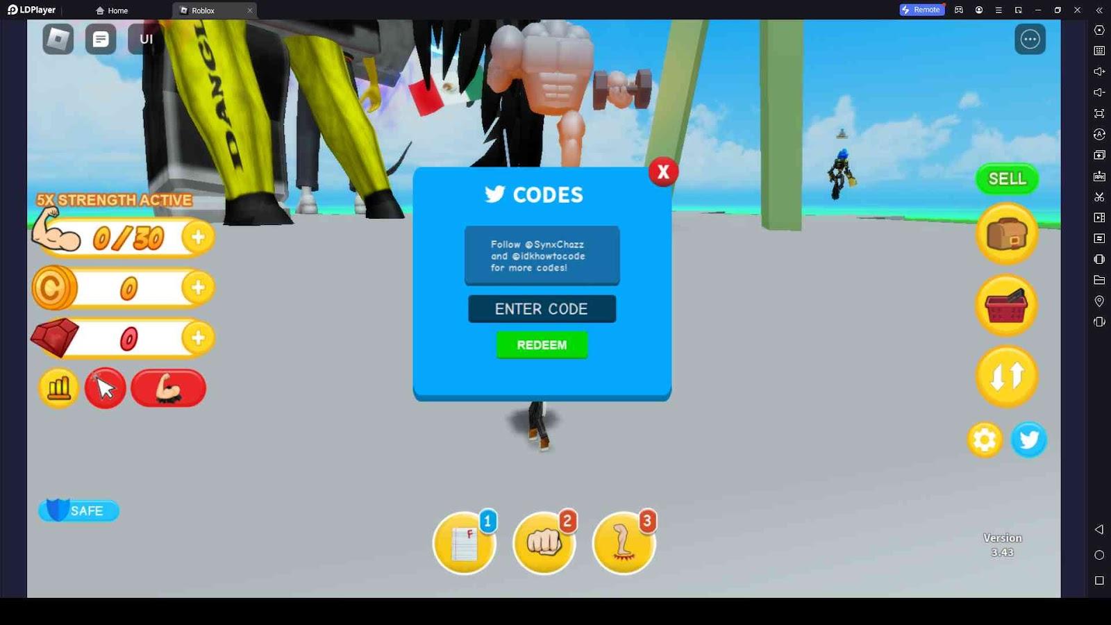 Get Muscles Simulator Codes For (December 2023) - Roblox