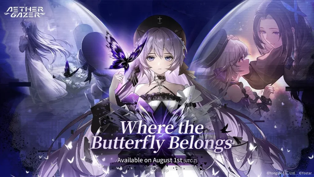 Aether Gazer “Where the Butterfly Belongs” การอัปเดตครั้งใหญ่สิงหาคมนี้มีอะไรบ้างมาดูกัน!!