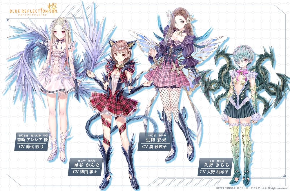 スマートフォン/PC向けヒロイックRPG『BLUE REFLECTION SUN/燦』新たなPVが公開に。CBTでプレイ可能なコンテンツも判明