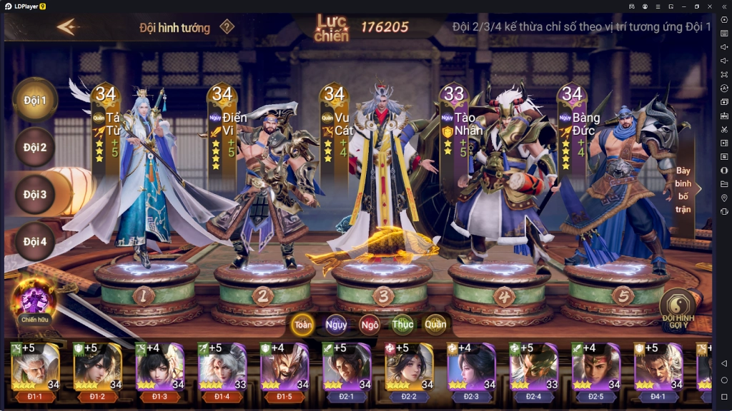 『HƯỚNG DẪN』CÁI THẾ TRANH HÙNG 2 tướng meta mới Tả Từ, Vu Cát và đội hình nhà Ngụy