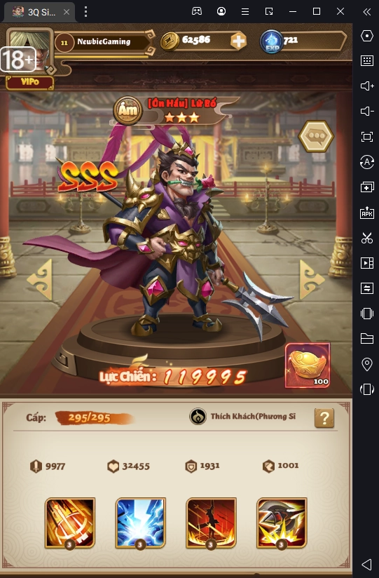 『HƯỚNG DẪN』3Q Siêu Lầy: Top 6 Tướng Chủ Lực Nên All In Đầu Game