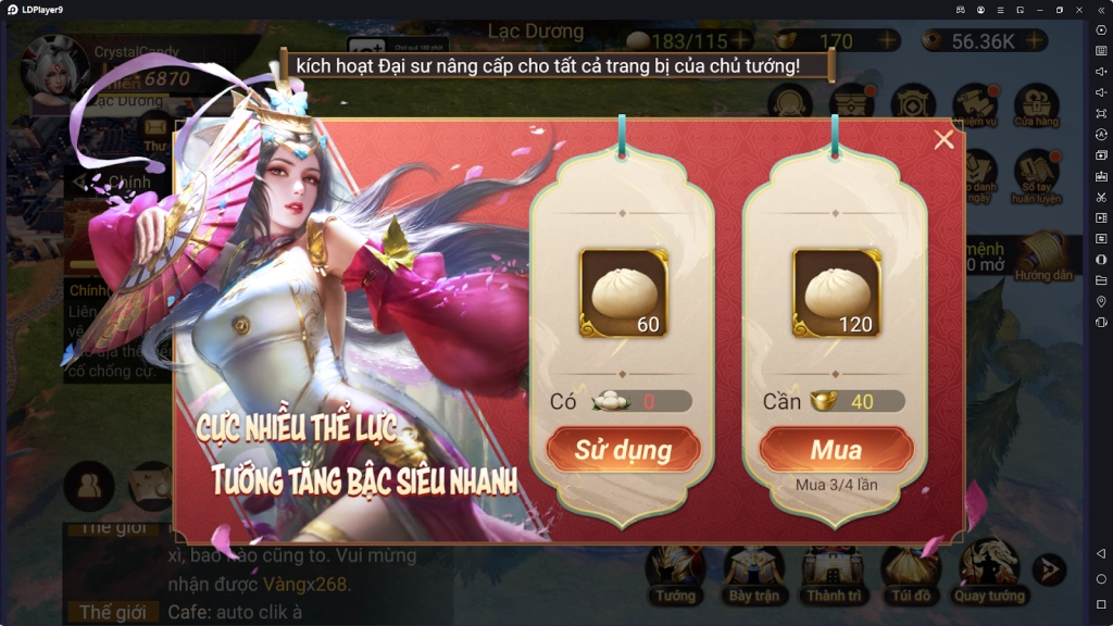 『HƯỚNG DẪN』CÁI THẾ TRANH HÙNG hướng dẫn tân thủ ngày đầu