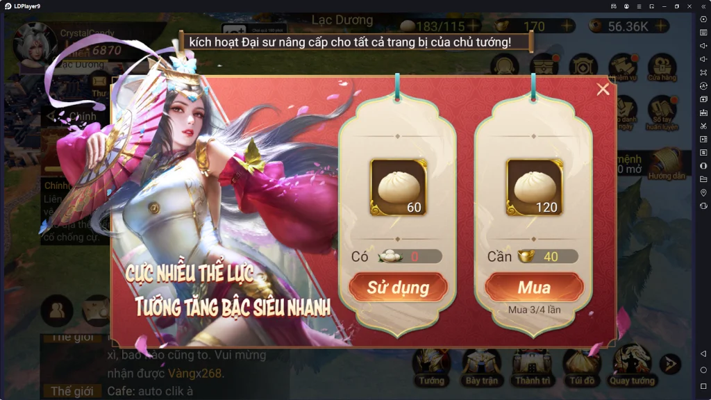 『HƯỚNG DẪN』CÁI THẾ TRANH HÙNG hướng dẫn tân thủ ngày đầu