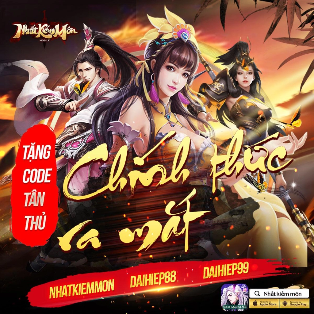 『GIFTCODE』 NHẤT KIẾM MÔN VÀ CÁCH TẢI GAME TRÊN PC