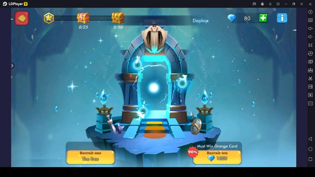 Recruit  Castle War Heroes for Matches
