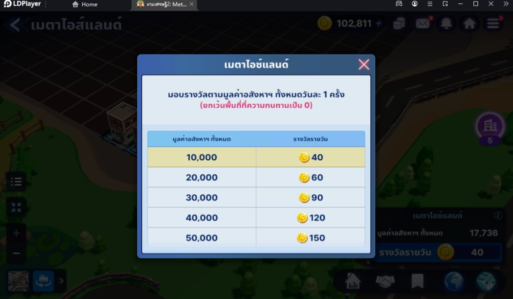เกมเศรษฐี 2 : Meta World (Global) แนะนำระบบ NFT เบื้องต้นที่ควรรู้!! พร้อมวิธีรีไอดีแบบง่ายๆ เร็ว 4 เท่า บน LDPlayer9