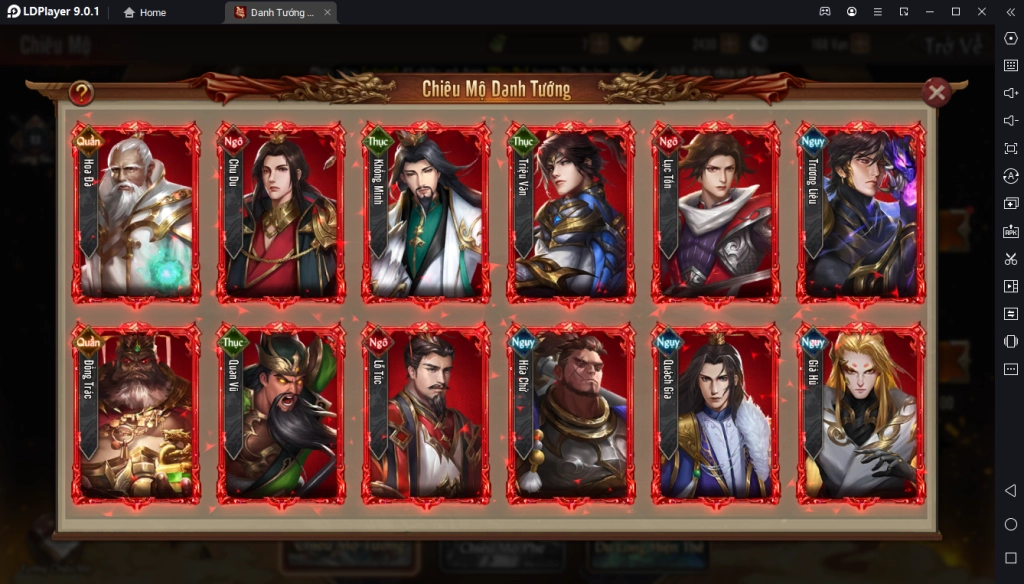 『HƯỚNG DẪN』 Danh Tướng Thiên Hạ: Hướng Dẫn Tân Thủ Giai Đoạn Đầu Game