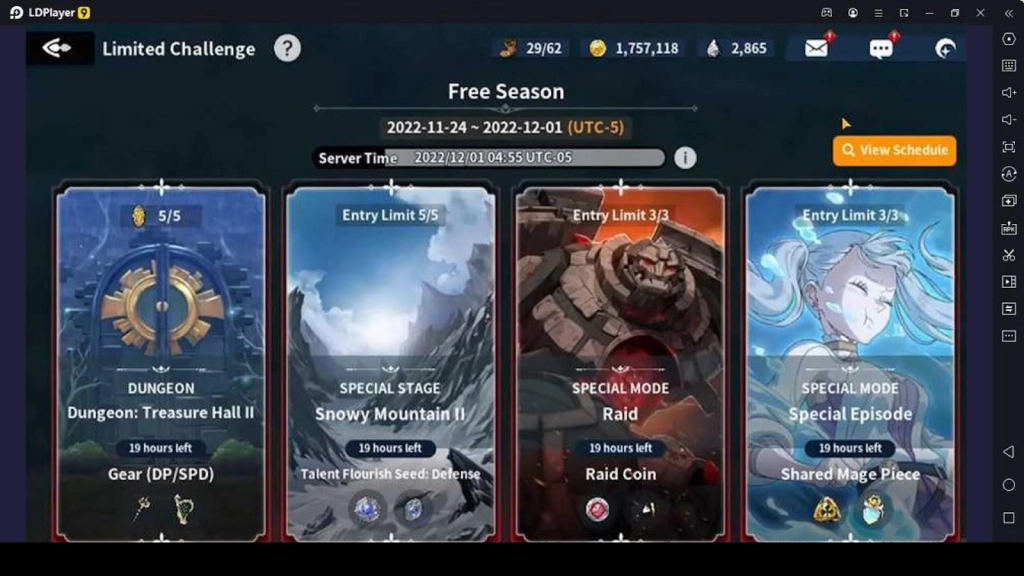 Limited Challenge