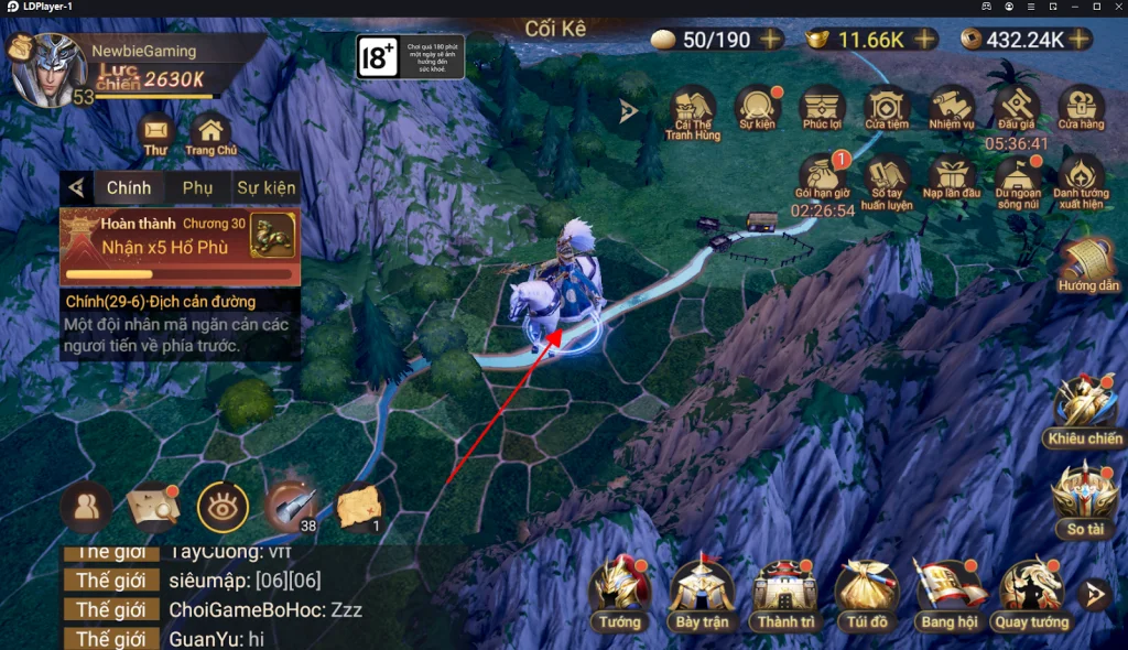 『HƯỚNG DẪN』Cái Thế Tranh Hùng: Vị Trí Đào Kho Báu Từ Chương 16 - 25 & Cách tải game trên PC