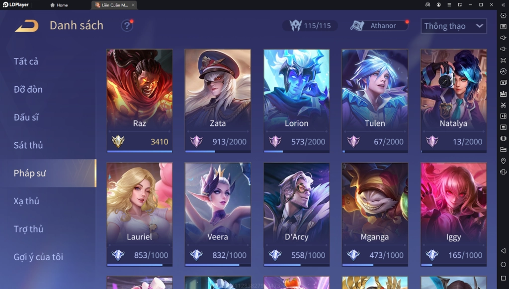 『HƯỚNG DẪN』LIÊN QUÂN MOBILE - VAI TRÒ CỦA CÁC TƯỚNG