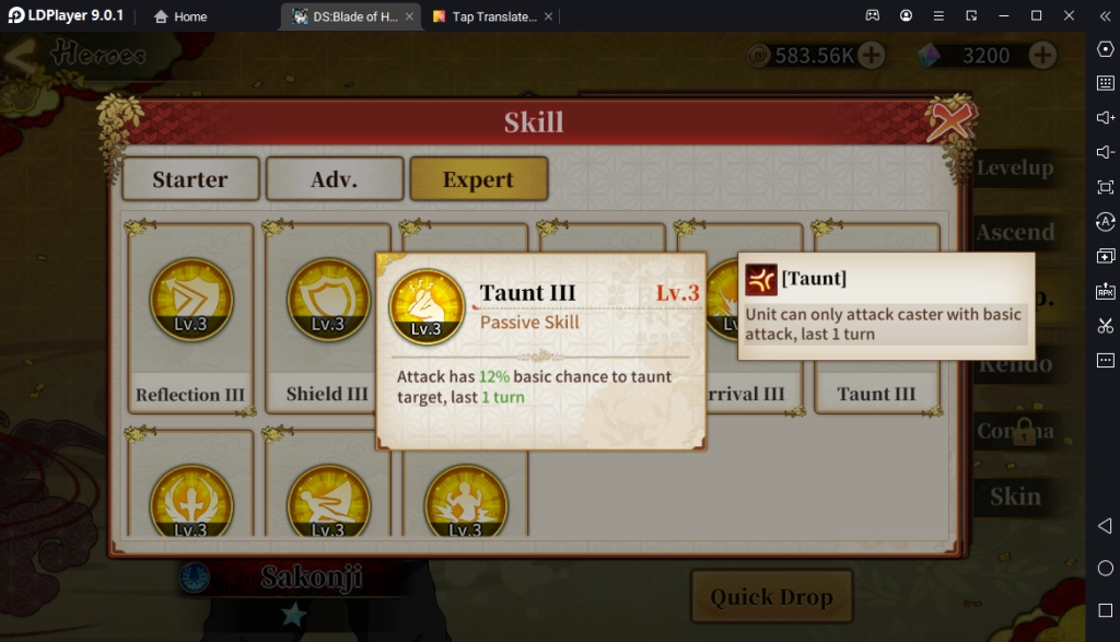 『HƯỚNG DẪN』Rage of Demon King: Hướng Dẫn Build Nhân Vật Sakonji Chuẩn