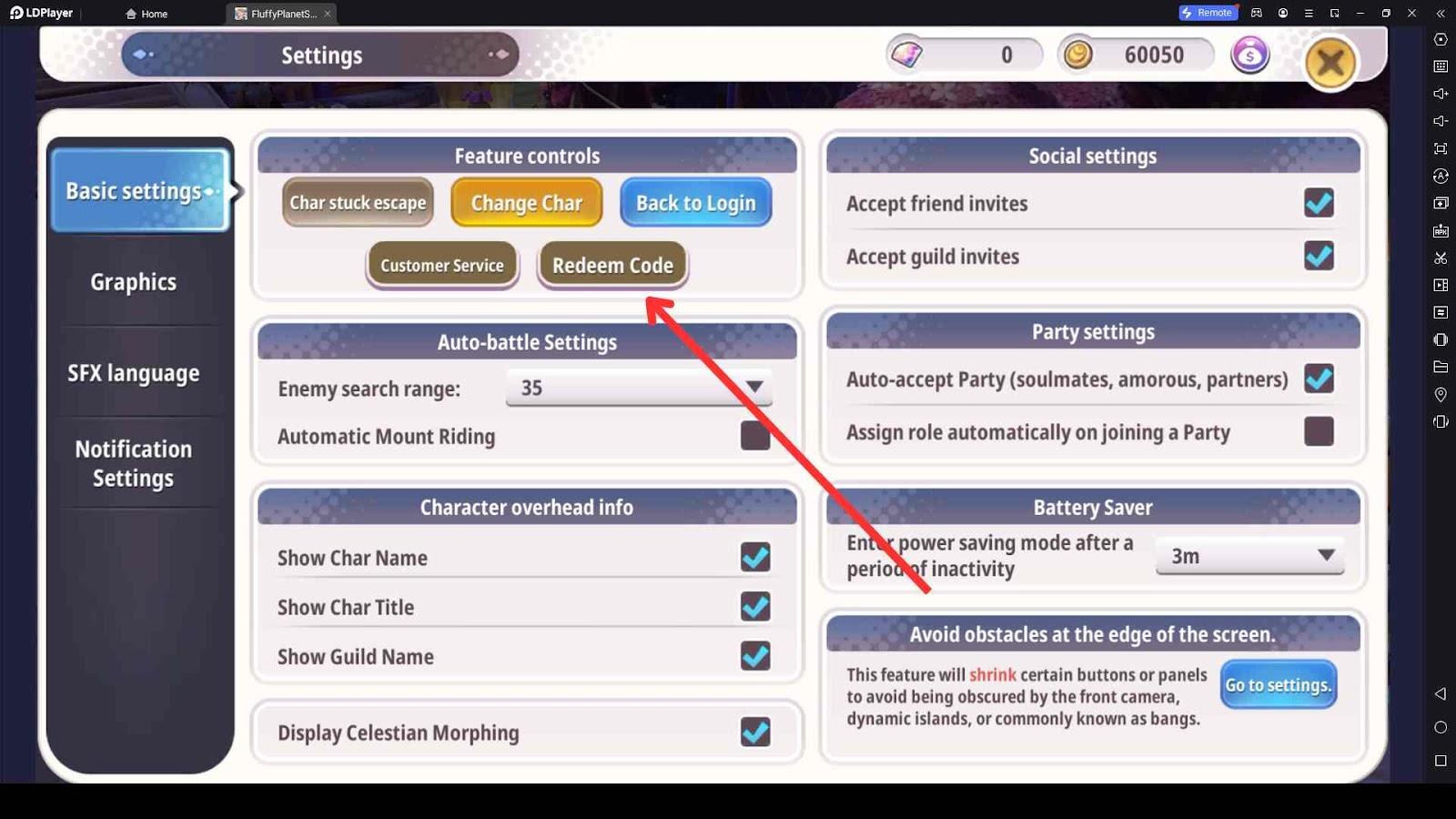 Redeeming Steps for Codes in FLUFFY PLANET SAGA