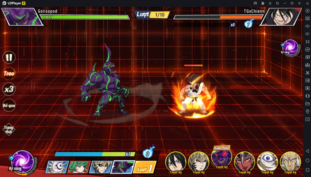 『HƯỚNG DẪN』Chi Tiết KABUTO SSR+ One Punch Man The Strongest & cách tải game trên PC