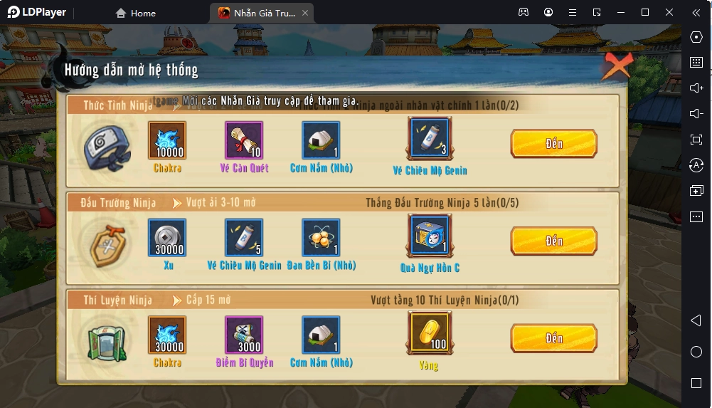 『HƯỚNG DẪN』Nhẫn Giả Truyền Thuyết Mobile: Hướng Dẫn Tân Thủ Kiếm Tài Nguyên Hiệu Quả