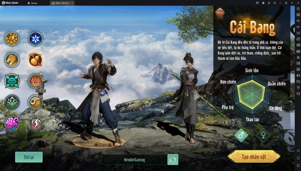 『HƯỚNG DẪN』Kiếm Thế Origin: Hướng Dẫn Build Sơ Lược Cái Bang - Nâng Cấp Tiềm Năng Và Kỹ Năng