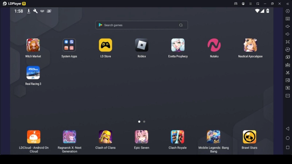 Playing Control Army with LDPlayer