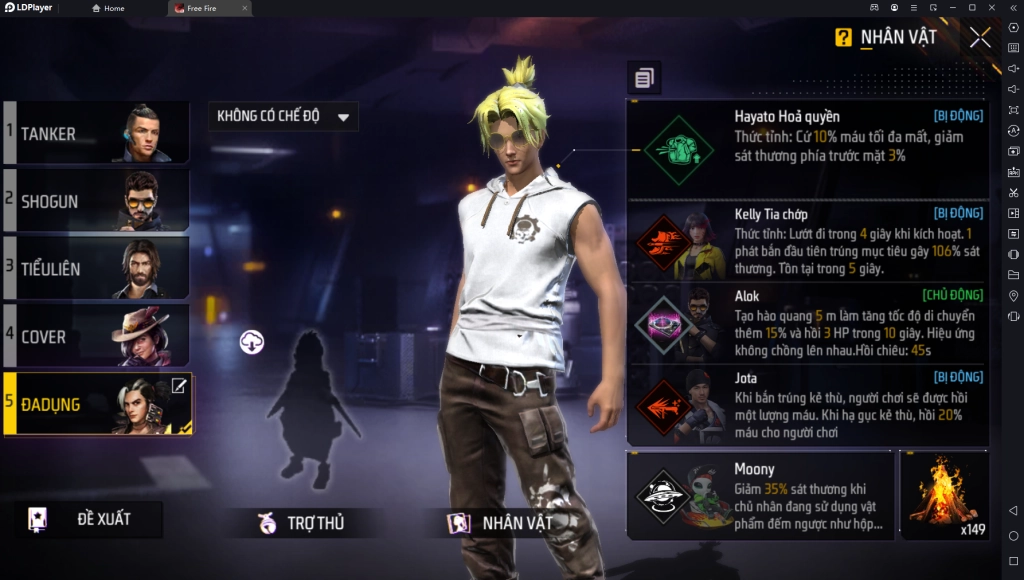 Garena Free Fire: Top 5 combo nhân vật mạnh nhất hiện tại