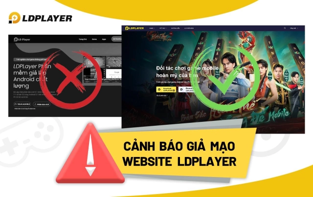 『Warning』Cảnh báo! Mạo danh website LDPlayer & bản LDPlayer MOD/HACK/NoAds/Không quảng cáo