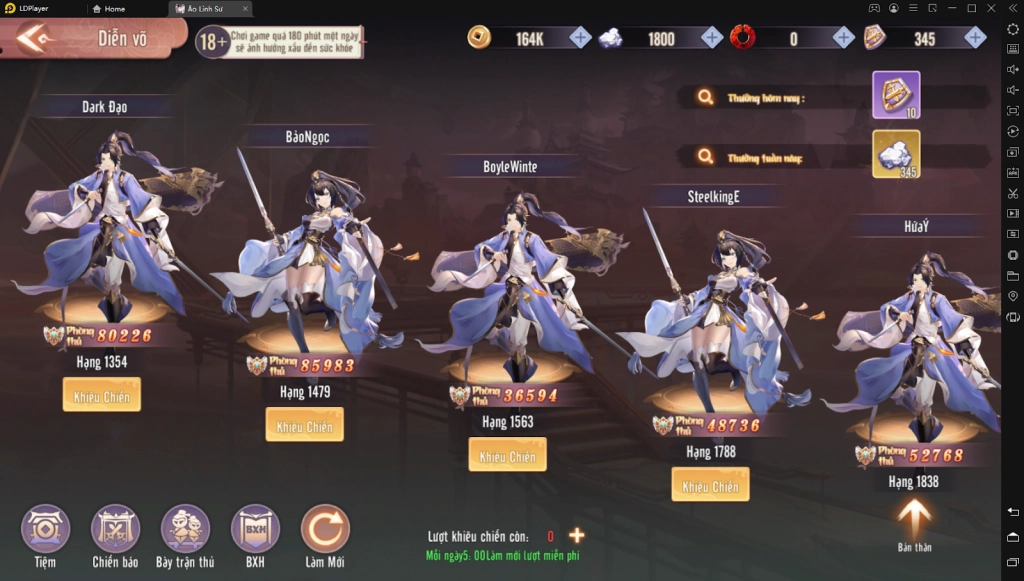 『HƯỚNG DẪN』Ảo Linh Sư - Các hoạt động PvP