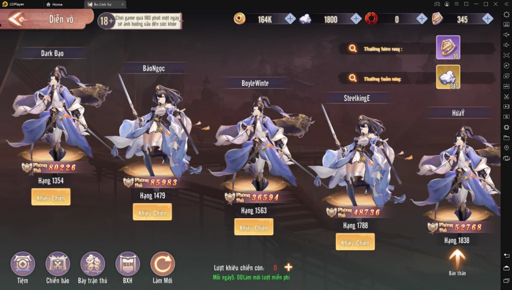 『HƯỚNG DẪN』Ảo Linh Sư - Các hoạt động PvP
