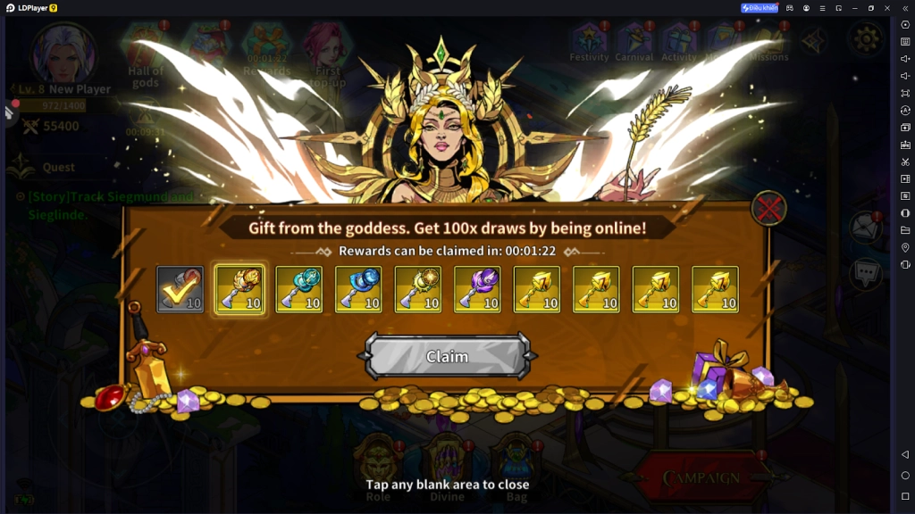 『HƯỚNG DẪN』Reroll MYTH: GODS of ASGARD nhiều tài khoản nhanh và nhàn nhất