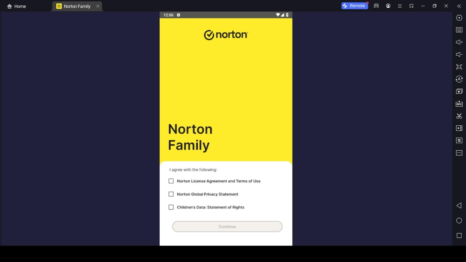 Norton Family Parental Control