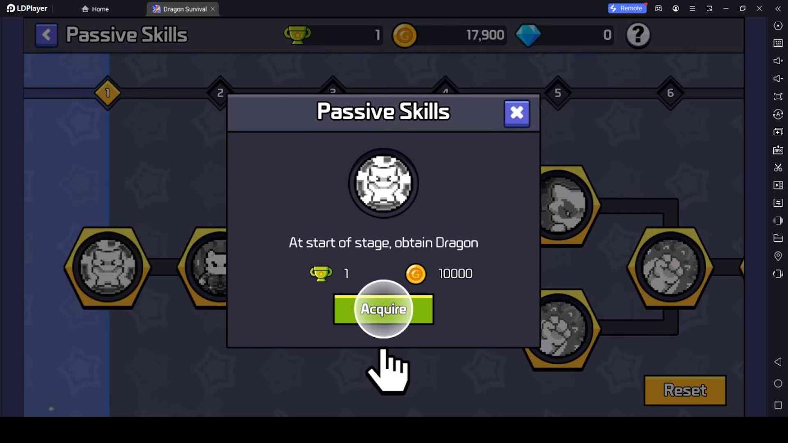 Dragon no skill? why