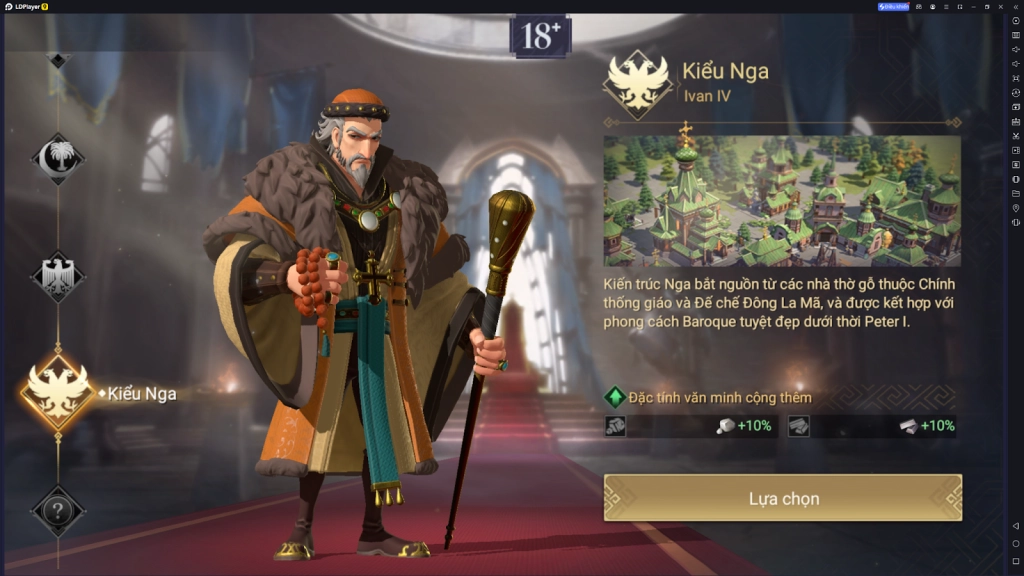 Hướng dẫn chọn nền văn minh Kỷ Nguyên Chinh Phục: EOC. Top 3 nền văn minh dành cho tân thủ