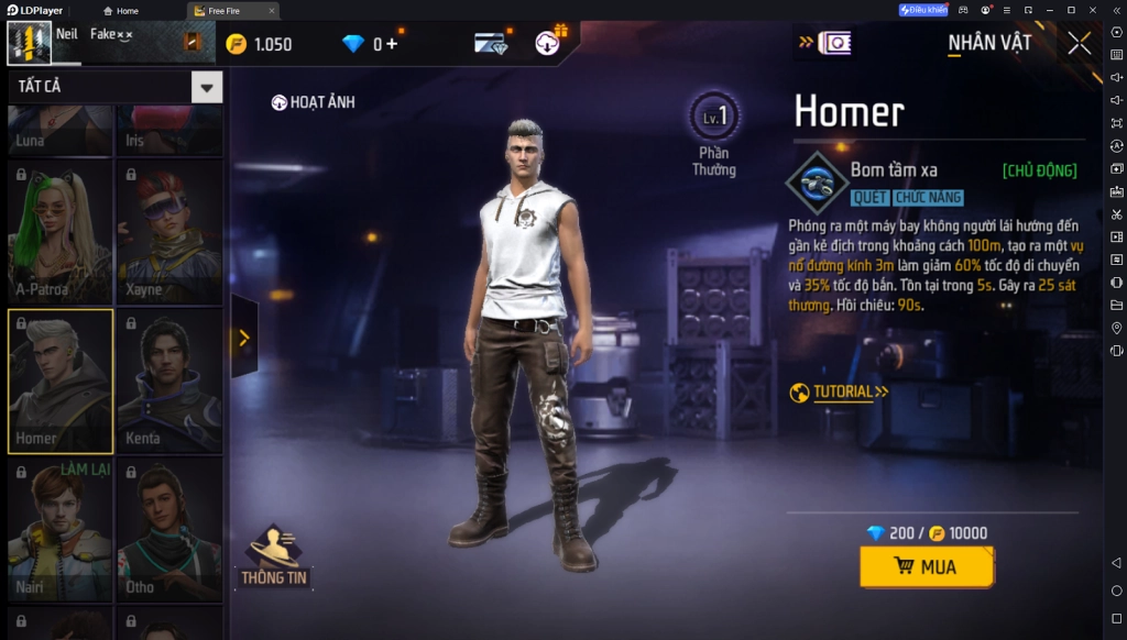 Garena Free Fire: Tier List/ Bảng Xếp Hạng Nhân Vật mới nhất