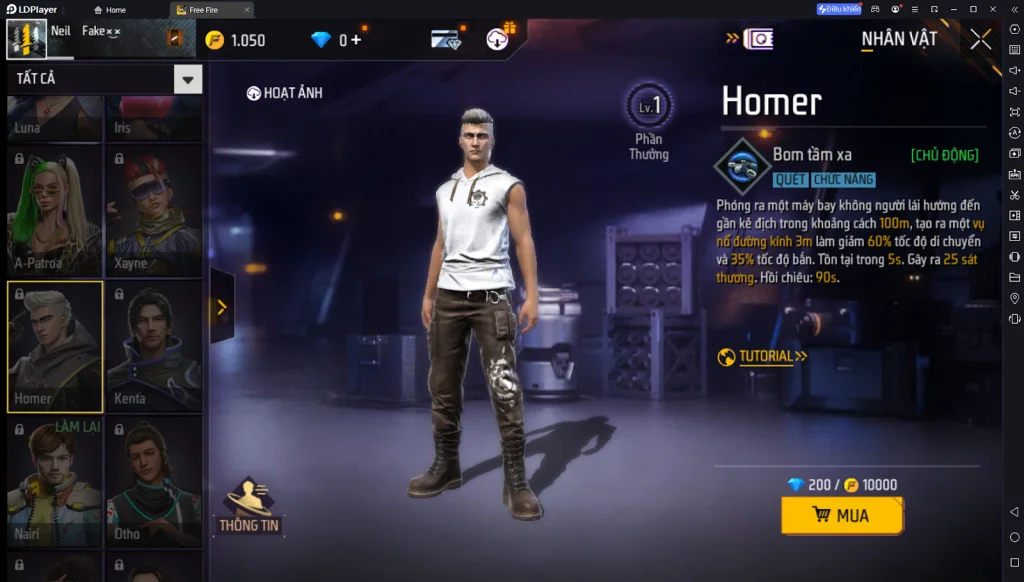 Garena Free Fire: Tier List/ Bảng Xếp Hạng Nhân Vật mới nhất