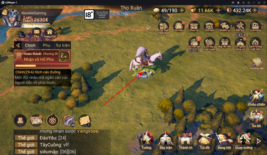 『HƯỚNG DẪN』Cái Thế Tranh Hùng: Vị Trí Đào Kho Báu Từ Chương 16 - 25 & Cách tải game trên PC