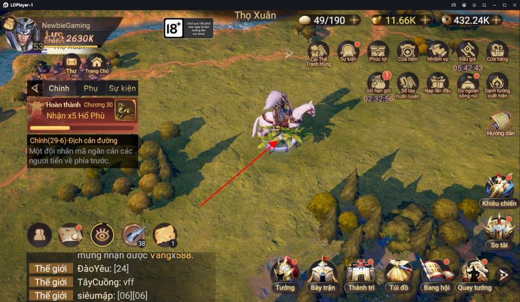 『HƯỚNG DẪN』Cái Thế Tranh Hùng: Vị Trí Đào Kho Báu Từ Chương 16 - 25 & Cách tải game trên PC