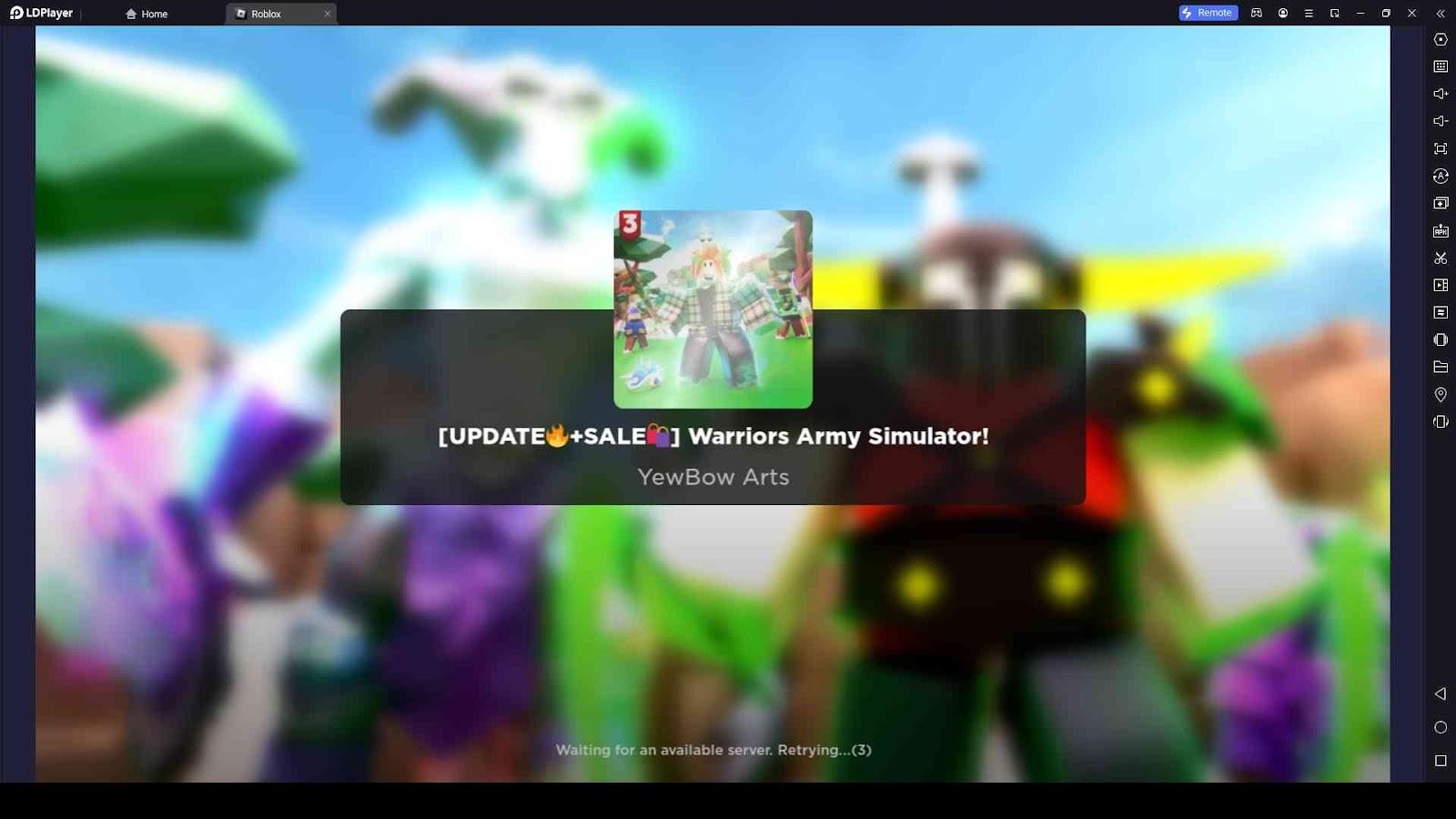 All Warriors Army Simulator Codes(Roblox) - Tested October 2022 - Player  Assist