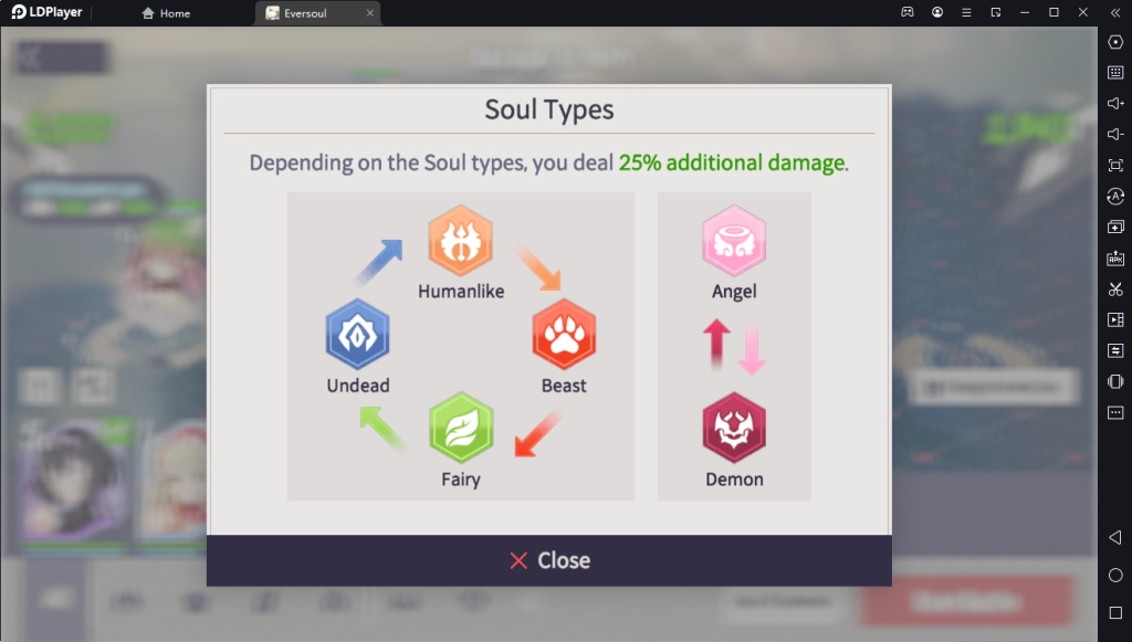 Eversoul เกมแนว Idle สร้างทีม วางกลยุทธิ์ และวิธีรีไอดีหาตัวละคร