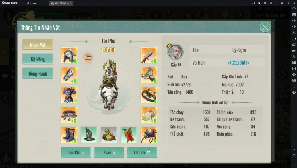『HƯỚNG DẪN』Kiếm Thế Origin: Hướng Dẫn Build Sơ Lược Thiên Vương - Nâng Cấp Tiềm Năng Và Kỹ Năng