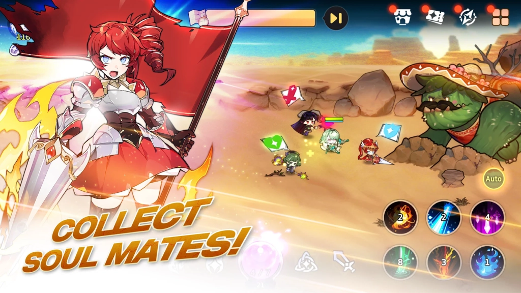Um novo Idle RPG está para lançar: Soul Strike! Idle RPG está em pré-registro!
