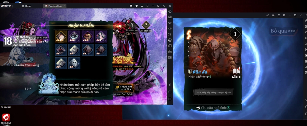 Phantom Blade: Executioners - Cách Reroll Tâm Pháp
